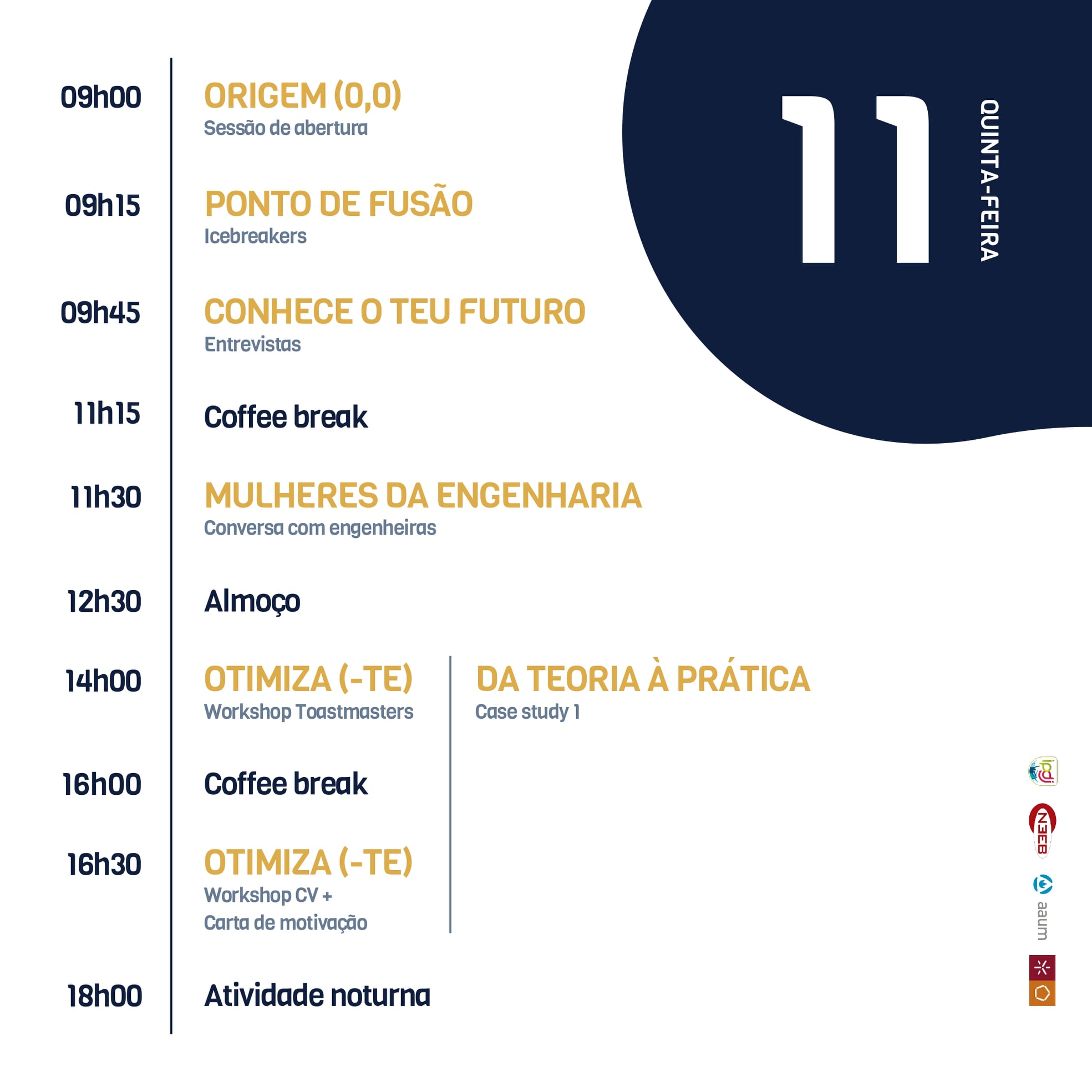 Programa - 11 de novembro