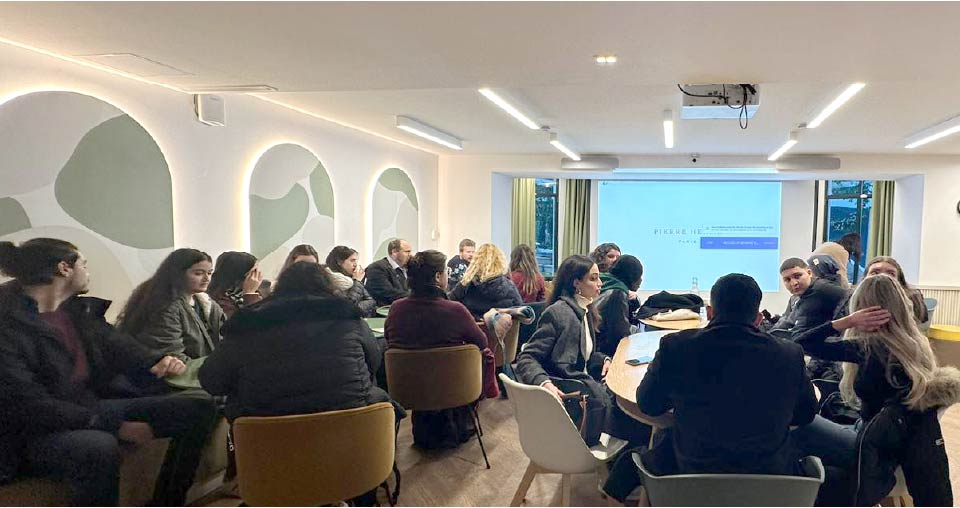 EEG participa em semana de mobilidade de estudantes em Paris no âmbito de um Blended Intensive Programme (BIP)