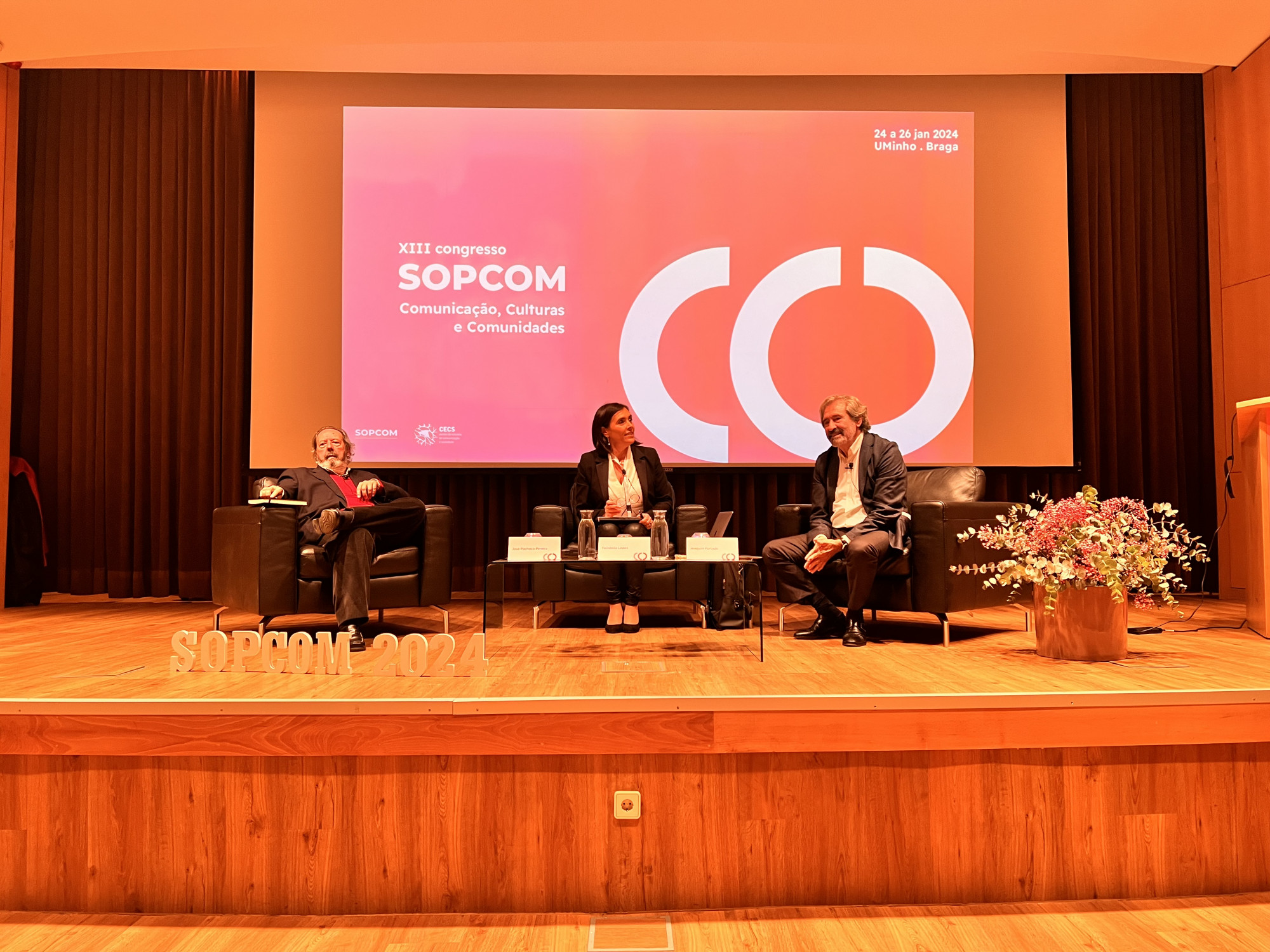 Pacheco Pereira, Felisbela Lopes e Joaquim Furtado