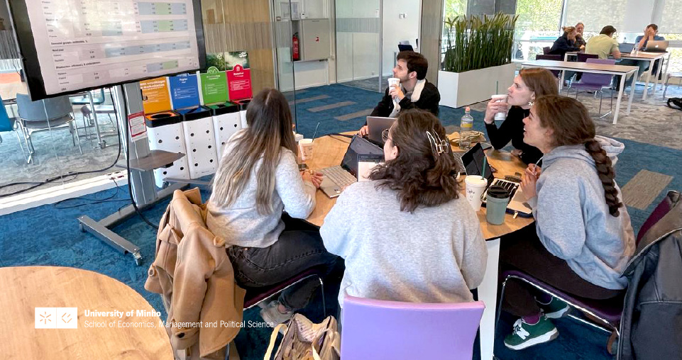 EEG students take part in international management simulation under the Erasmus+ BIP program