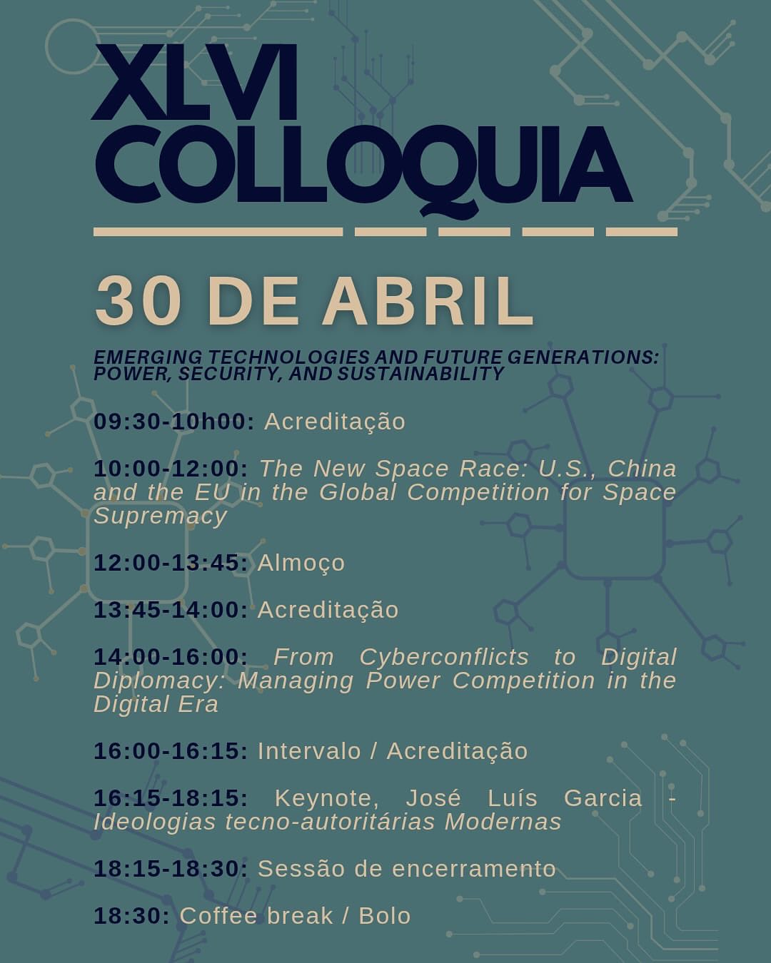 Programa - 30 de abril